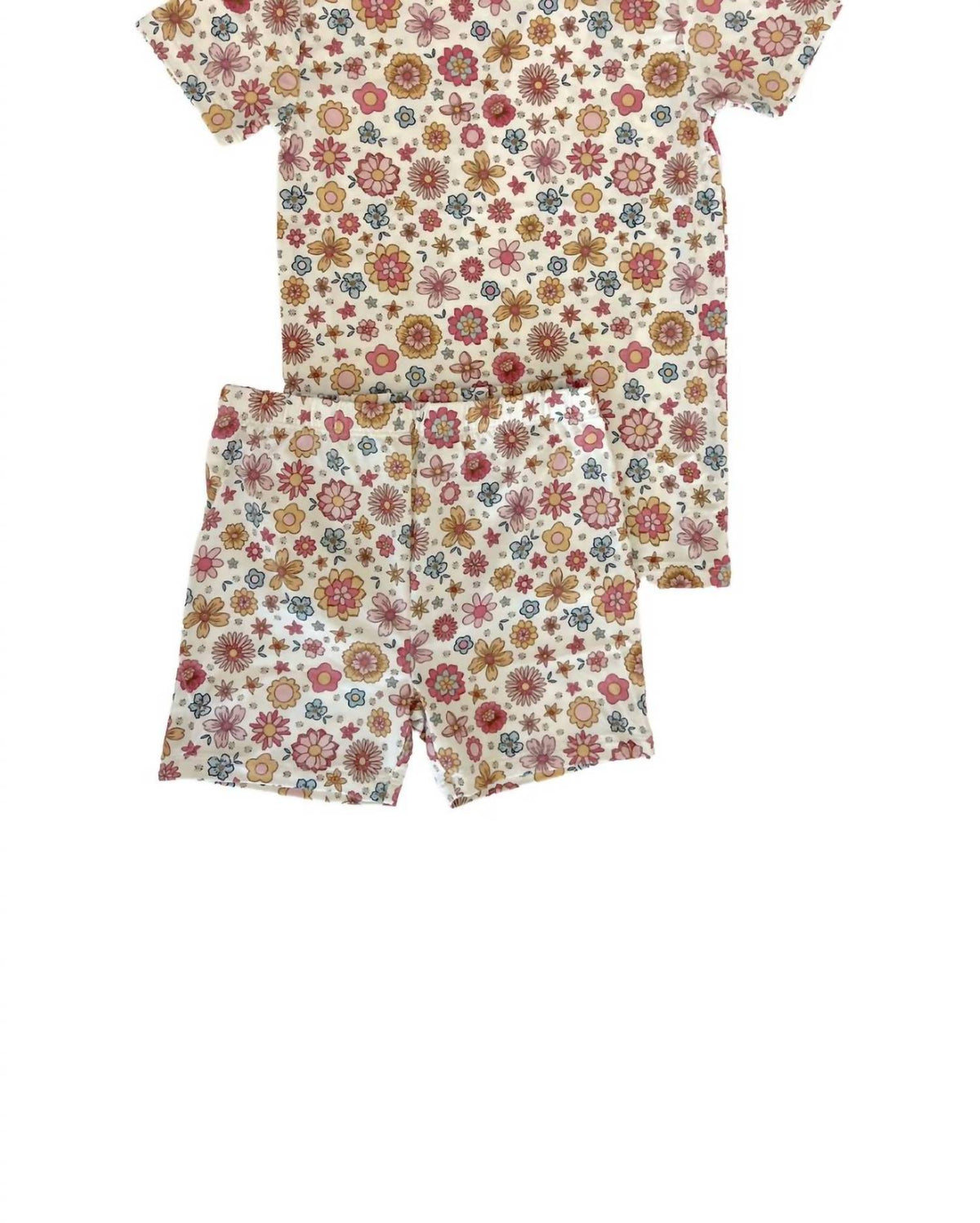 Kids' Short Sleeve Two-piece Pajama Set