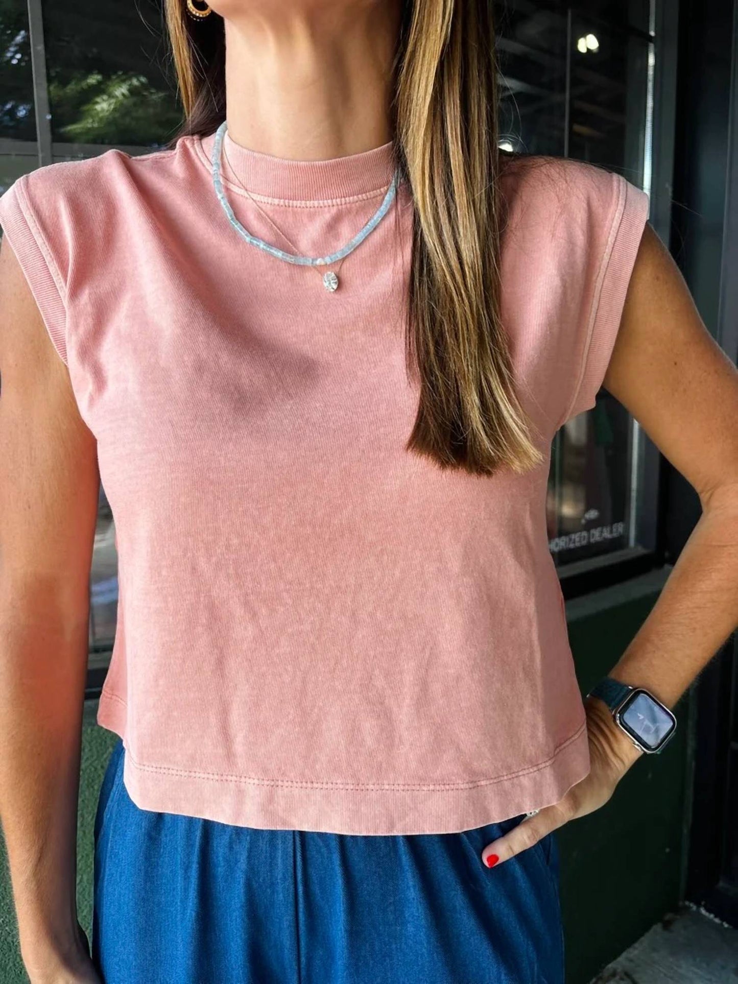 Muscle Knit Tee