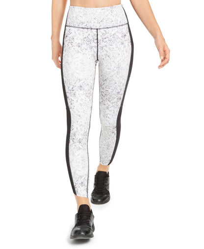 Women's Snake Print Colorblocked Leggings