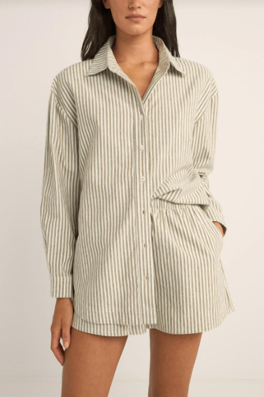 Valley Stripe Long Sleeve Shirt