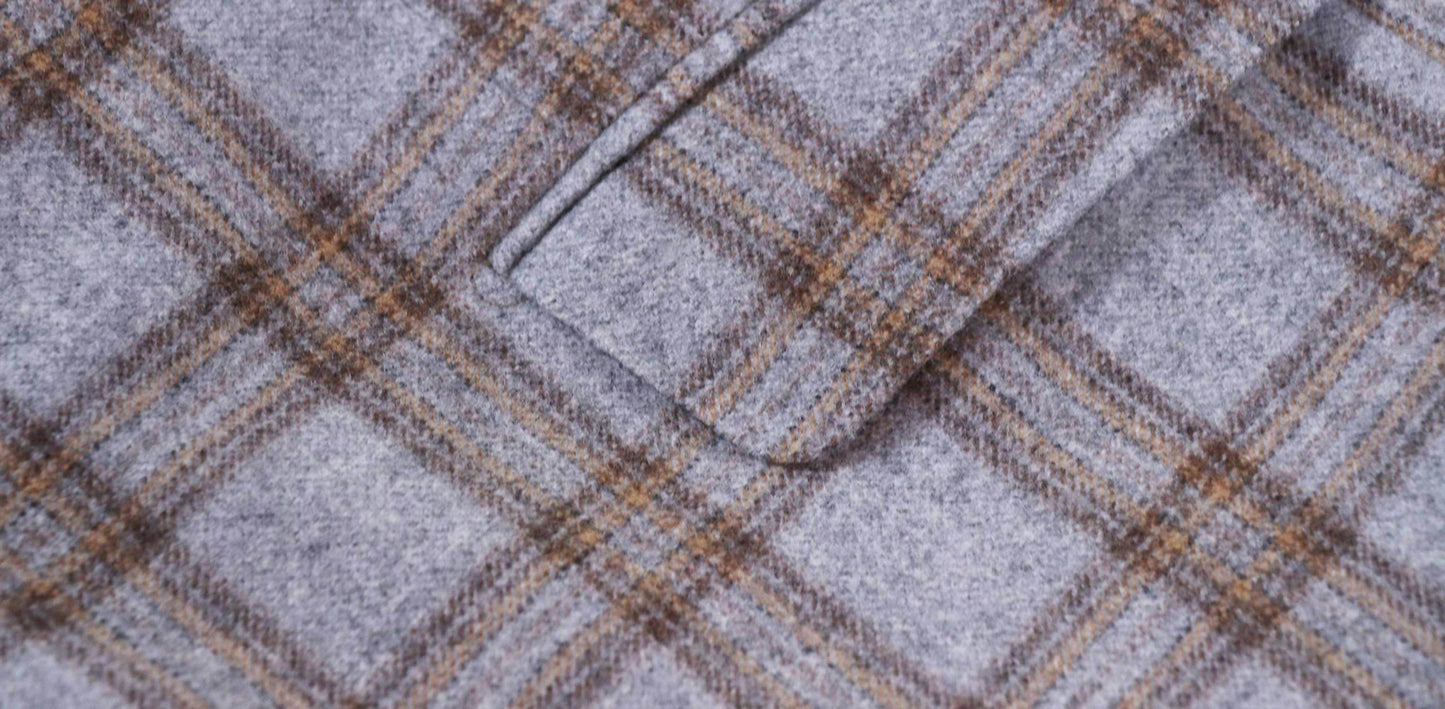 Ravazzolo - Men's Wool & Cashmere Plaid Sportcoat - Rack Hunt