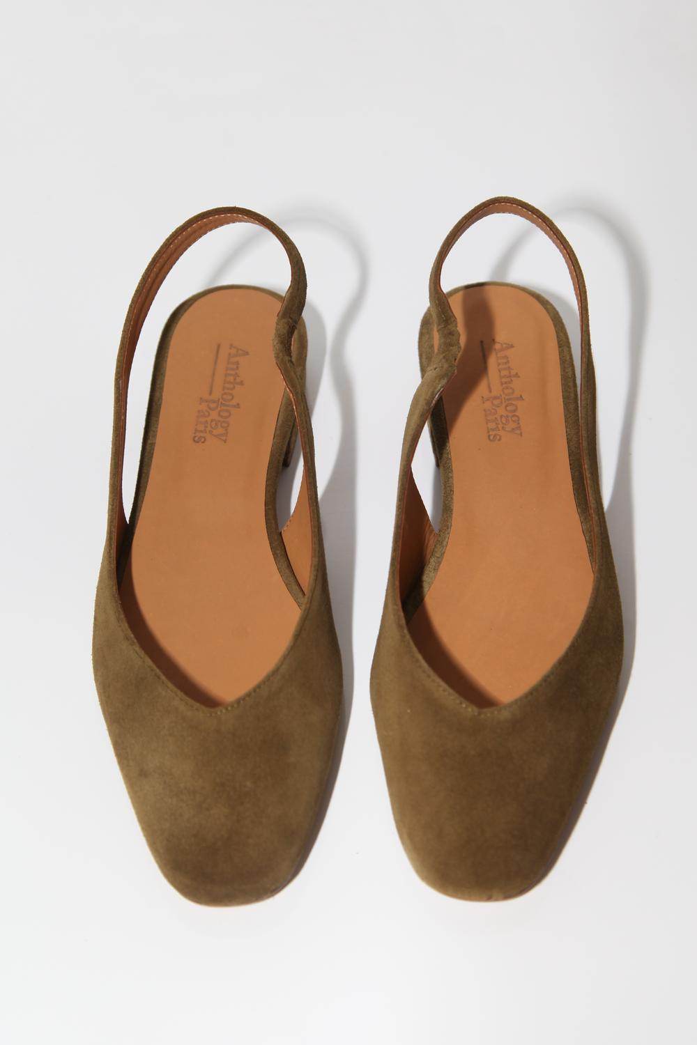 Anthology Editions - Women's Maggie Suede Leather Ballet Flats - Rack Hunt