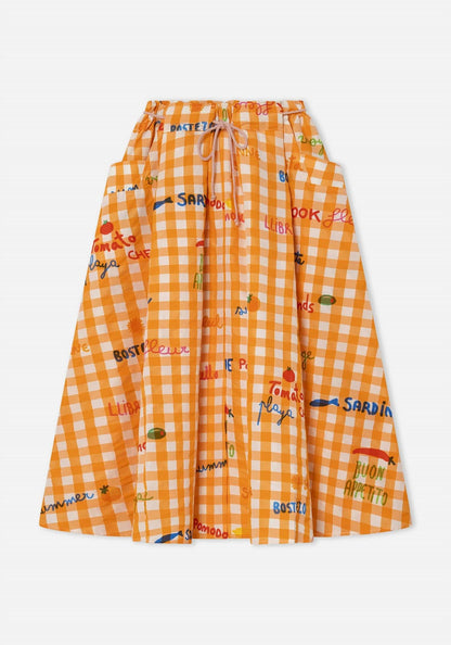 Jaleo Vichy Skirt
