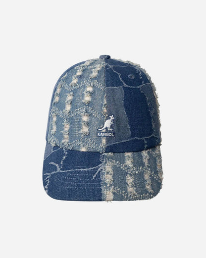Unisex Denim Mash Up Patchwork Baseball Cap