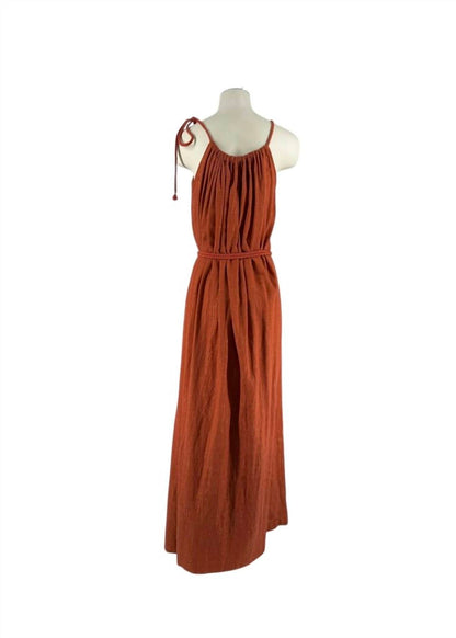 Women's Robe Artemia Halter Neck Maxi Dress