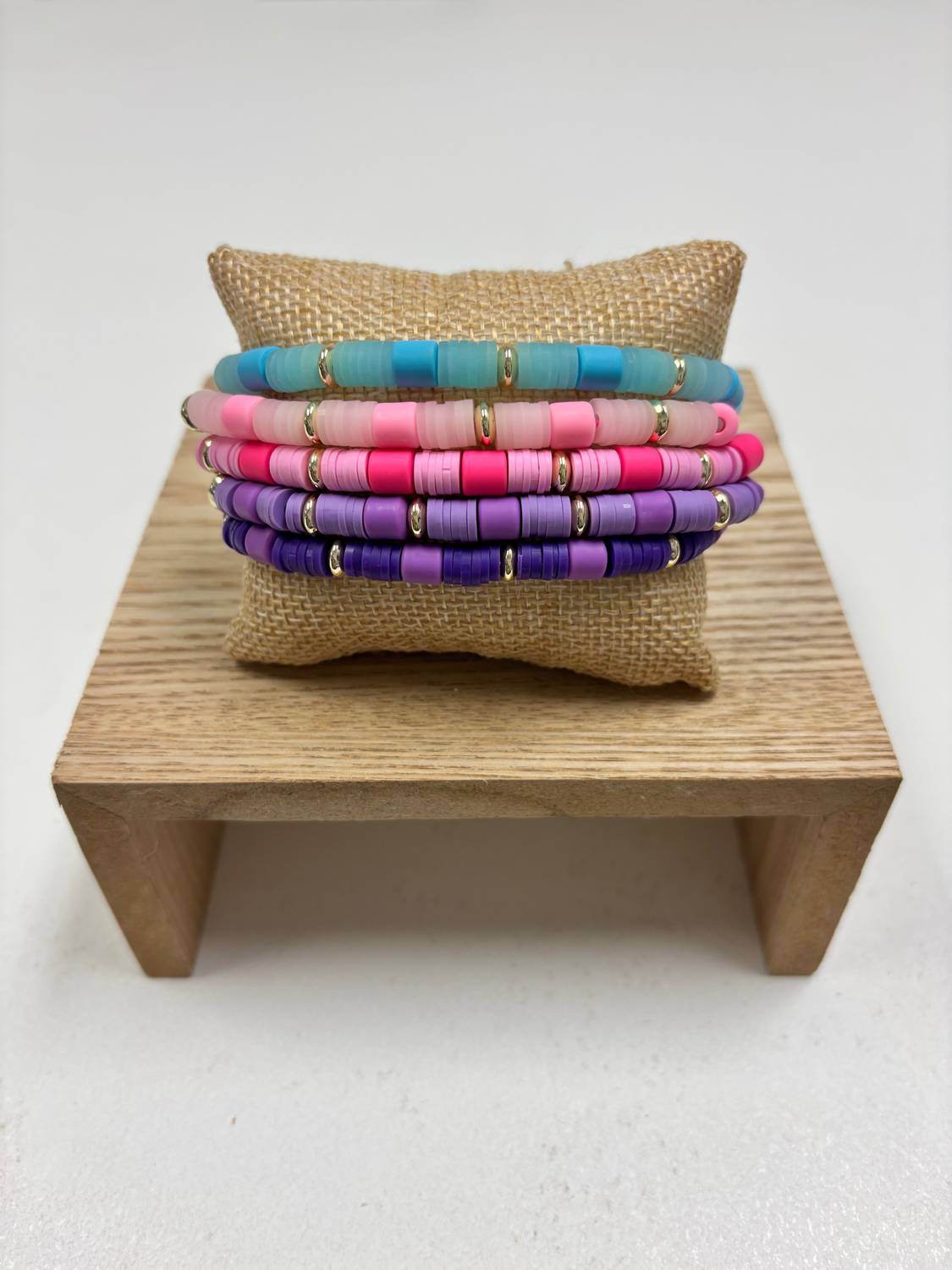 Pink Luna - Women's Adjustable Set Bracelet - Rack Hunt -