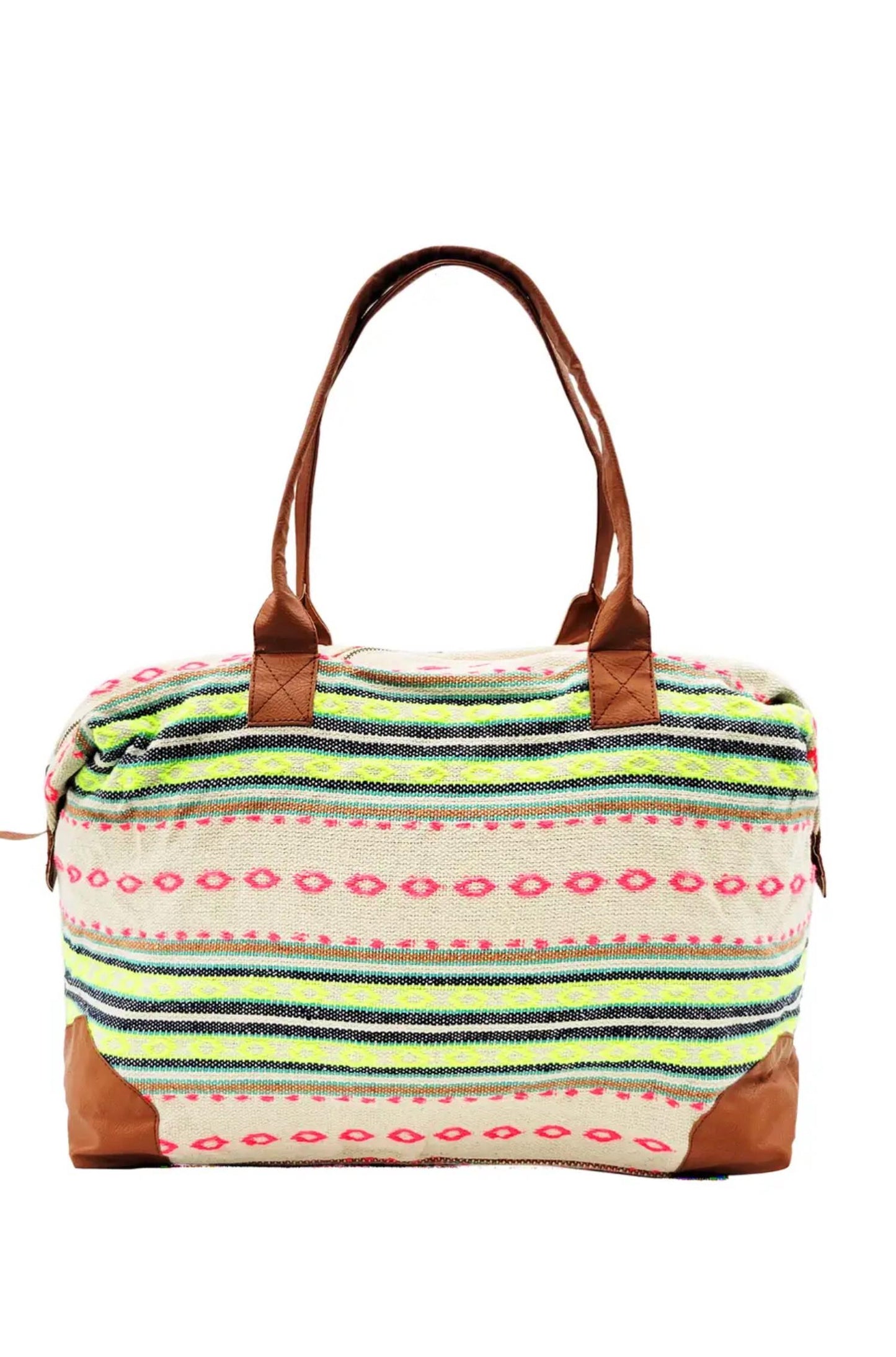 Women's Sylvia Cotton Overnight Bag
