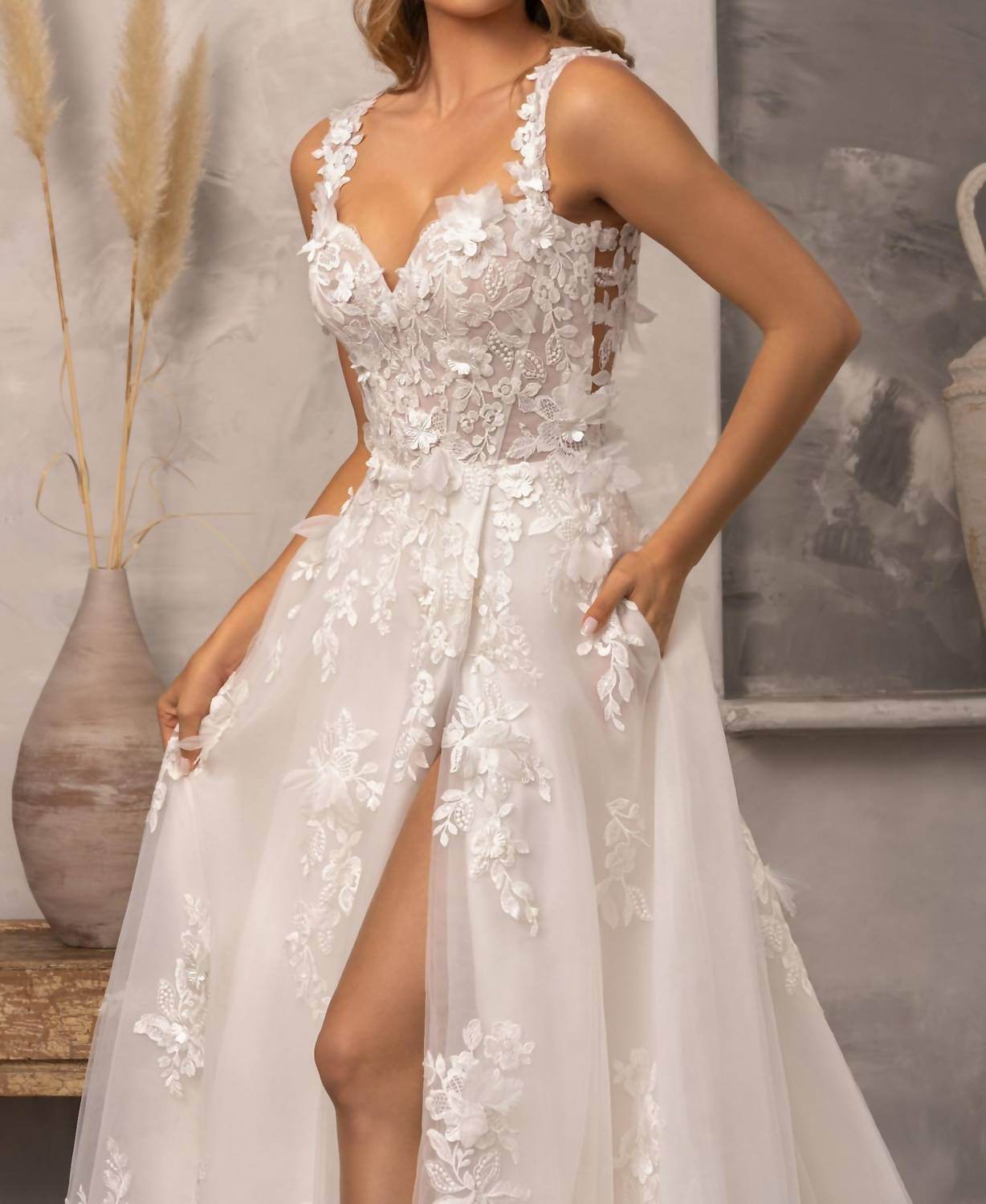 Ivoire by Kitty Chen - Julie Sheer Mesh Dress - Rack Hunt