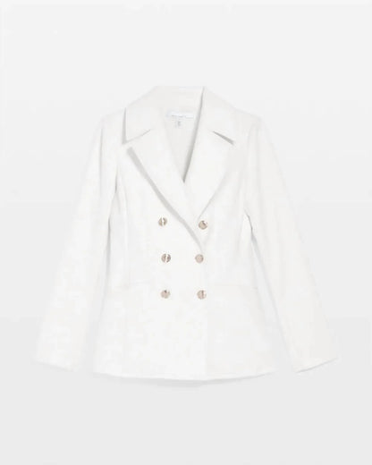 White House Black Market - Double-breasted Peacoat Blazer - Rack Hunt