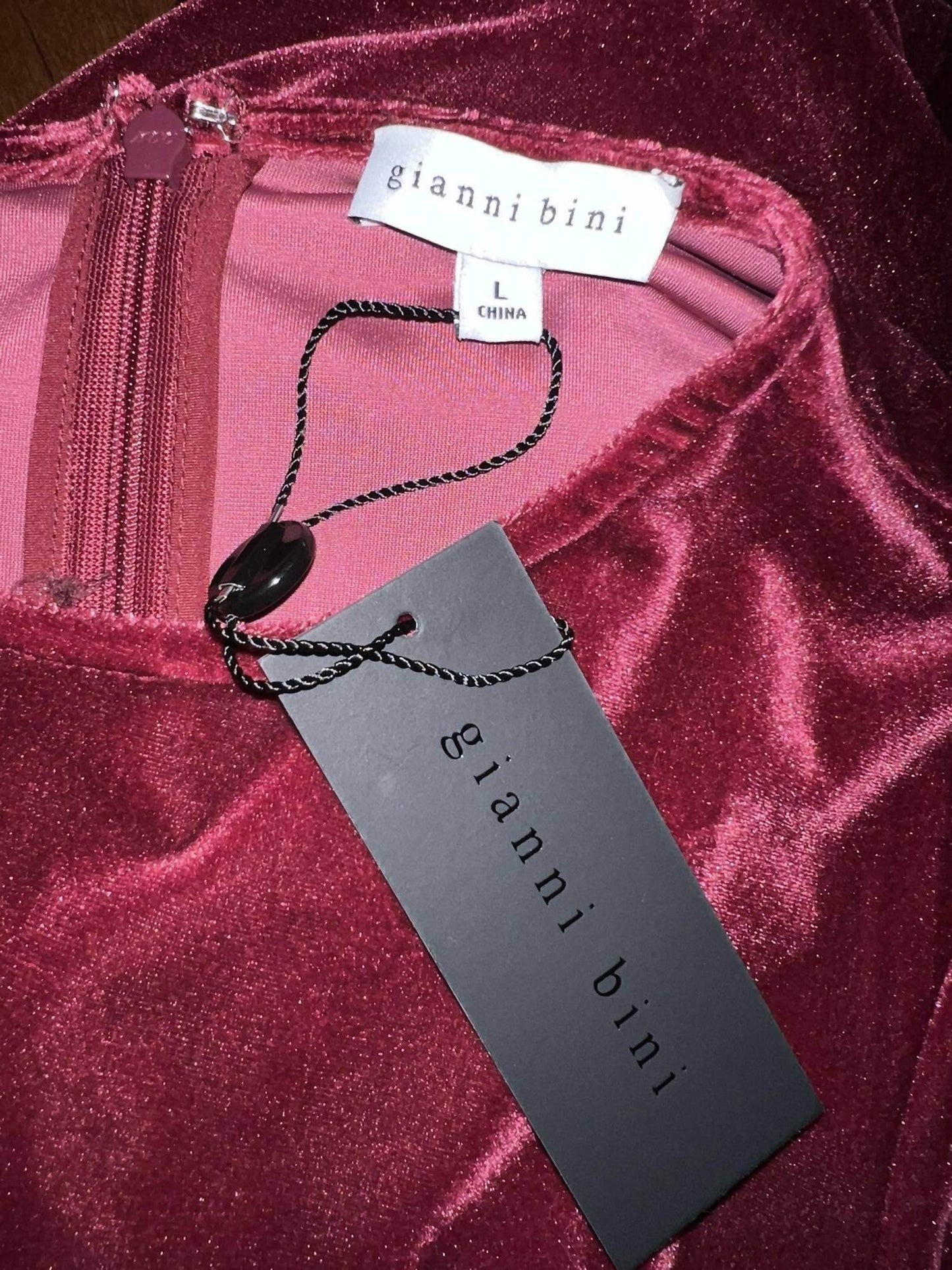 Gianni Bini - Women's Velvet Holiday Parties Mini Dress - Rack Hunt -