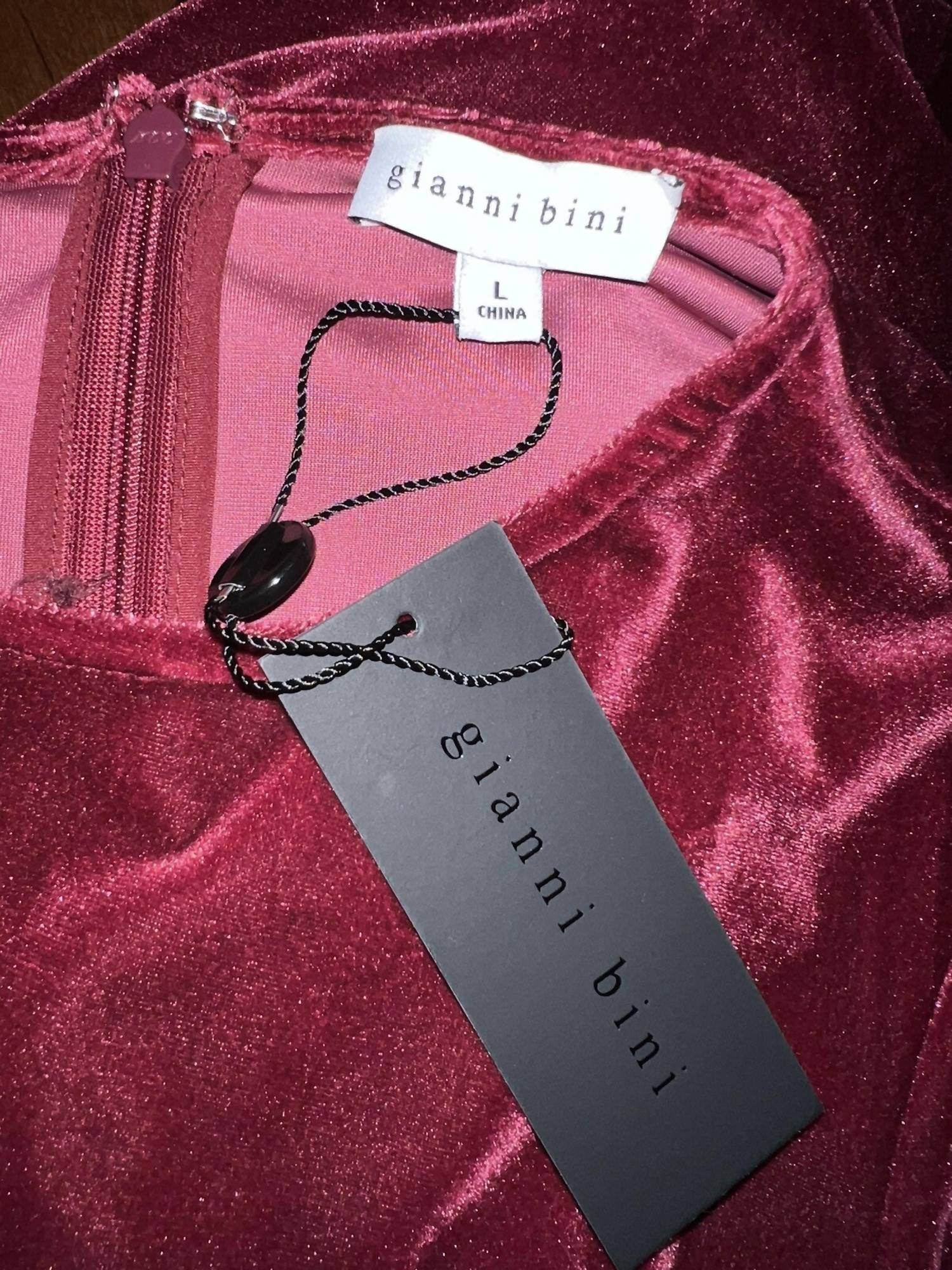 Gianni Bini - Women's Velvet Holiday Parties Mini Dress - Rack Hunt -