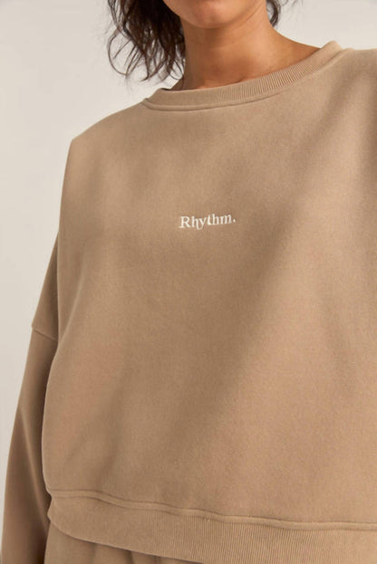 Fleece Crew Neck Sweatshirt