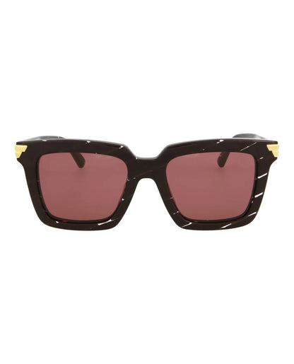 Women's Rectangle-frame Acetate Sunglasses