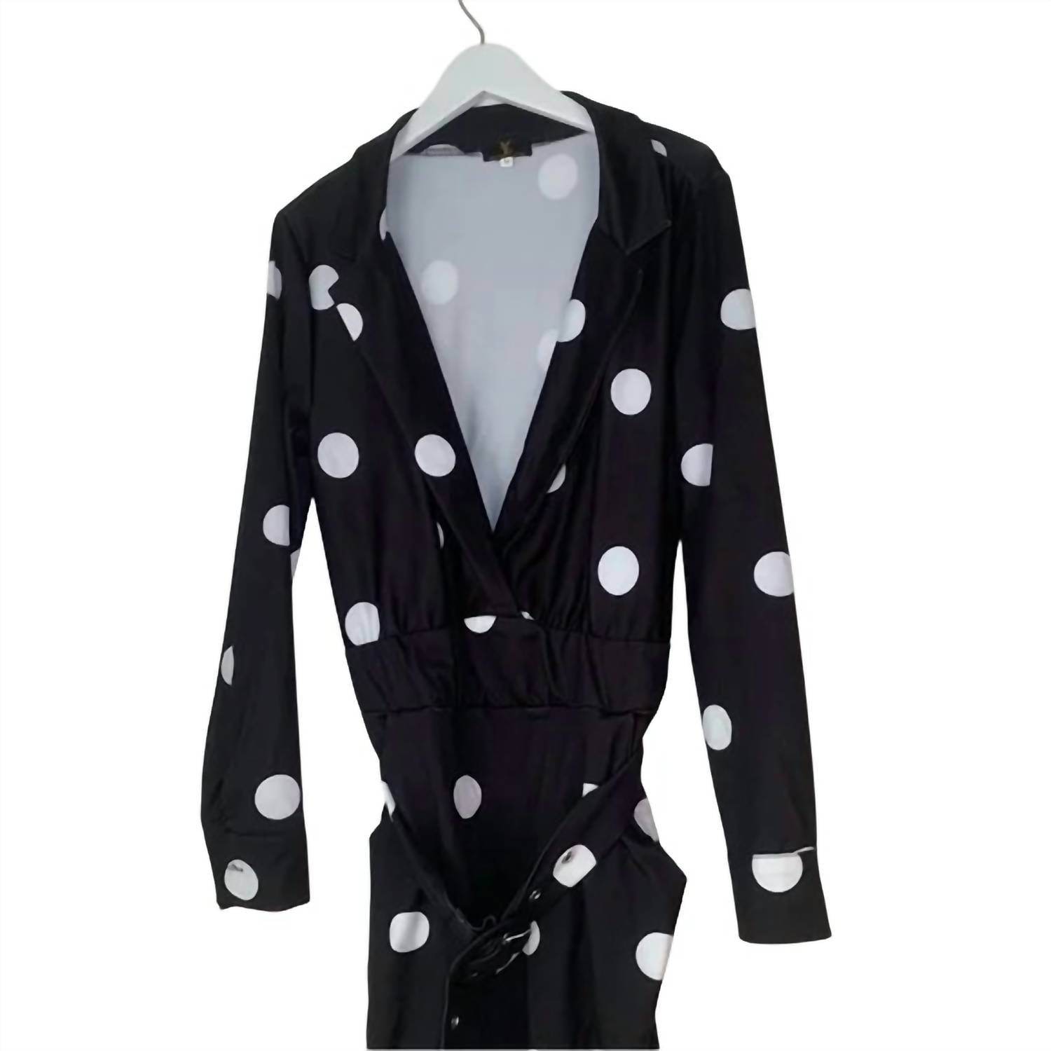 GAJE - Women's Polka Dot Dress - Rack Hunt -
