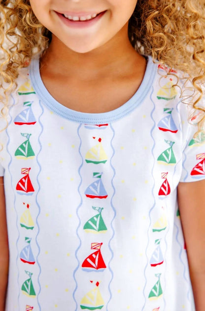Short Sleeve Polly Play Dress