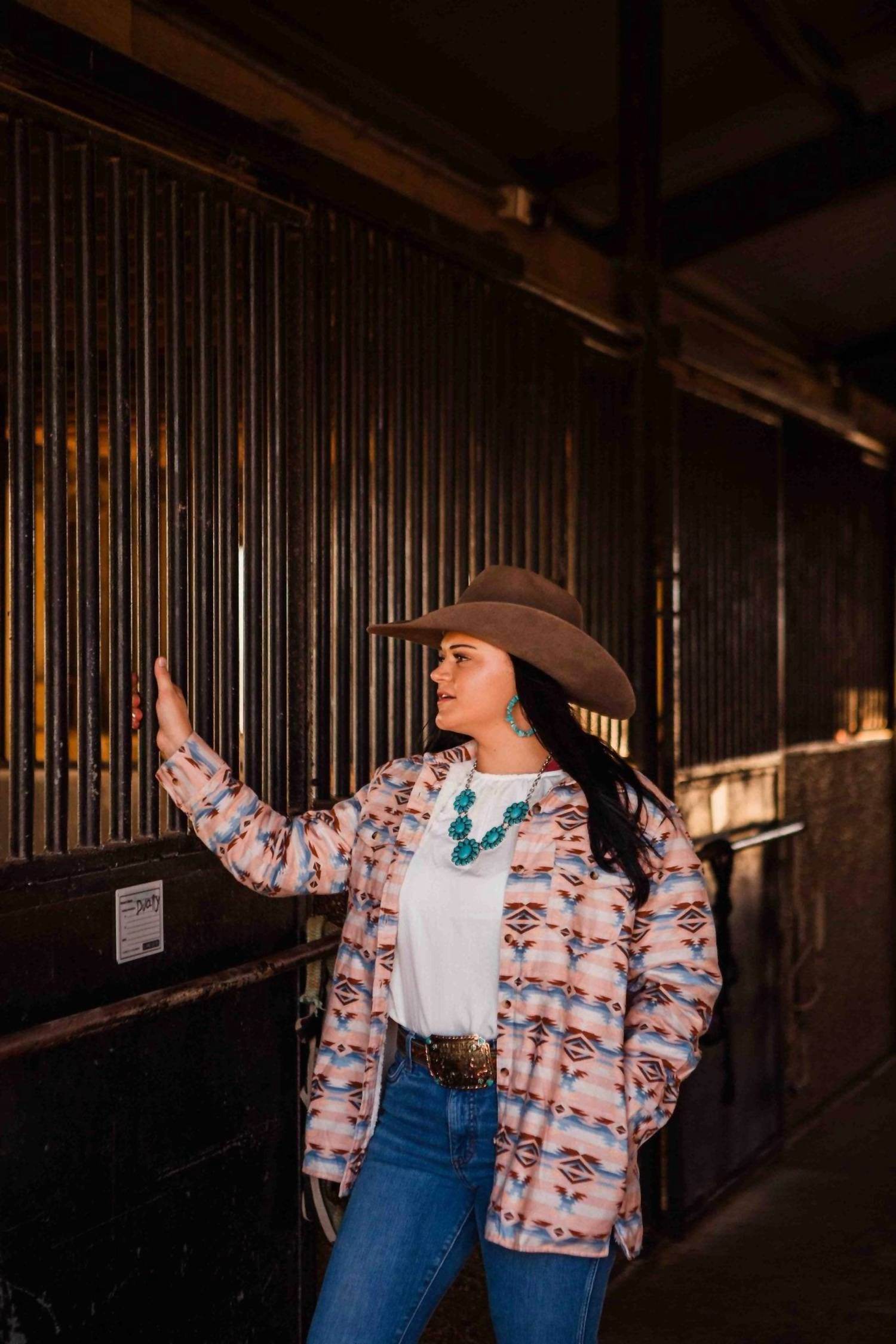 Ely and Walker - Aztec Sherpa Jacket - Rack Hunt -