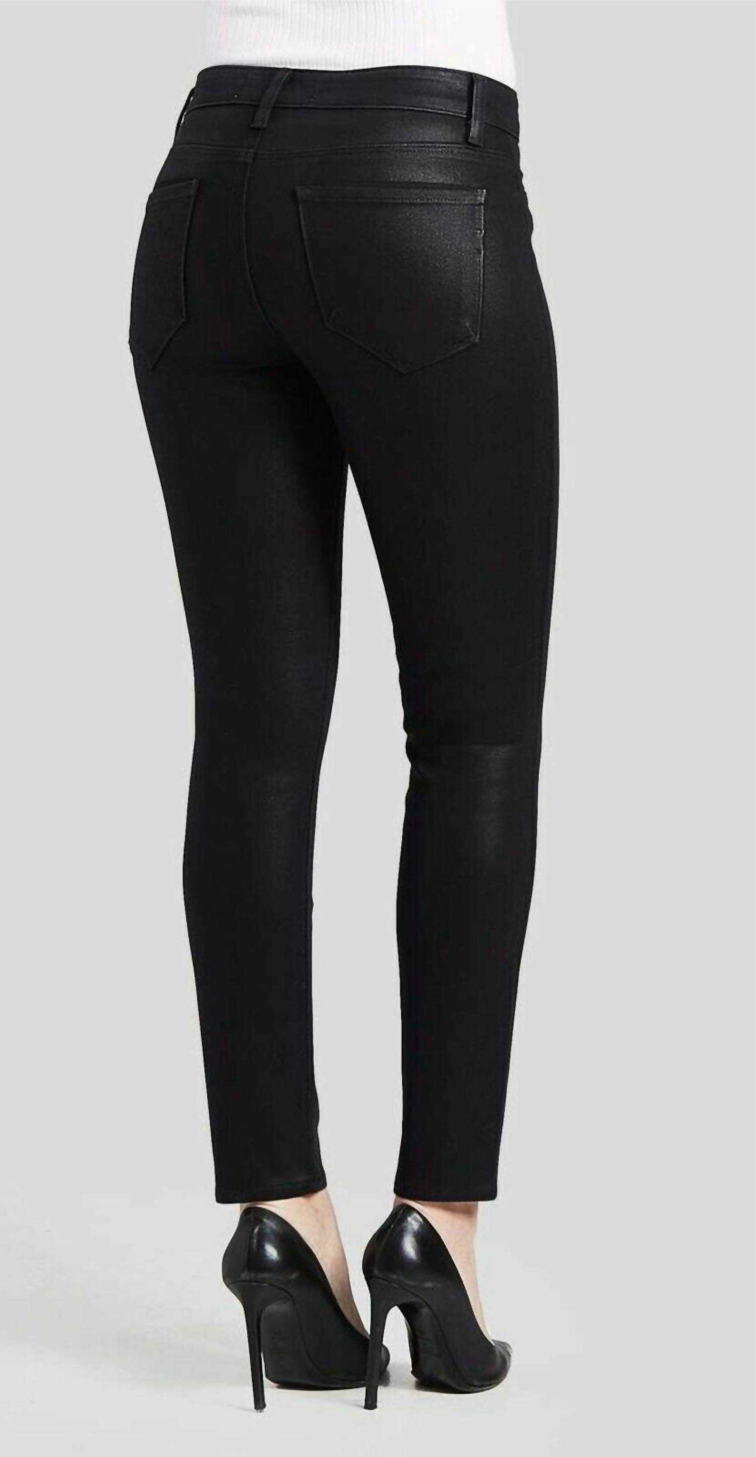 Genetic - Bobby Iris High Rise Stretch Coated Jeans - Rack Hunt -