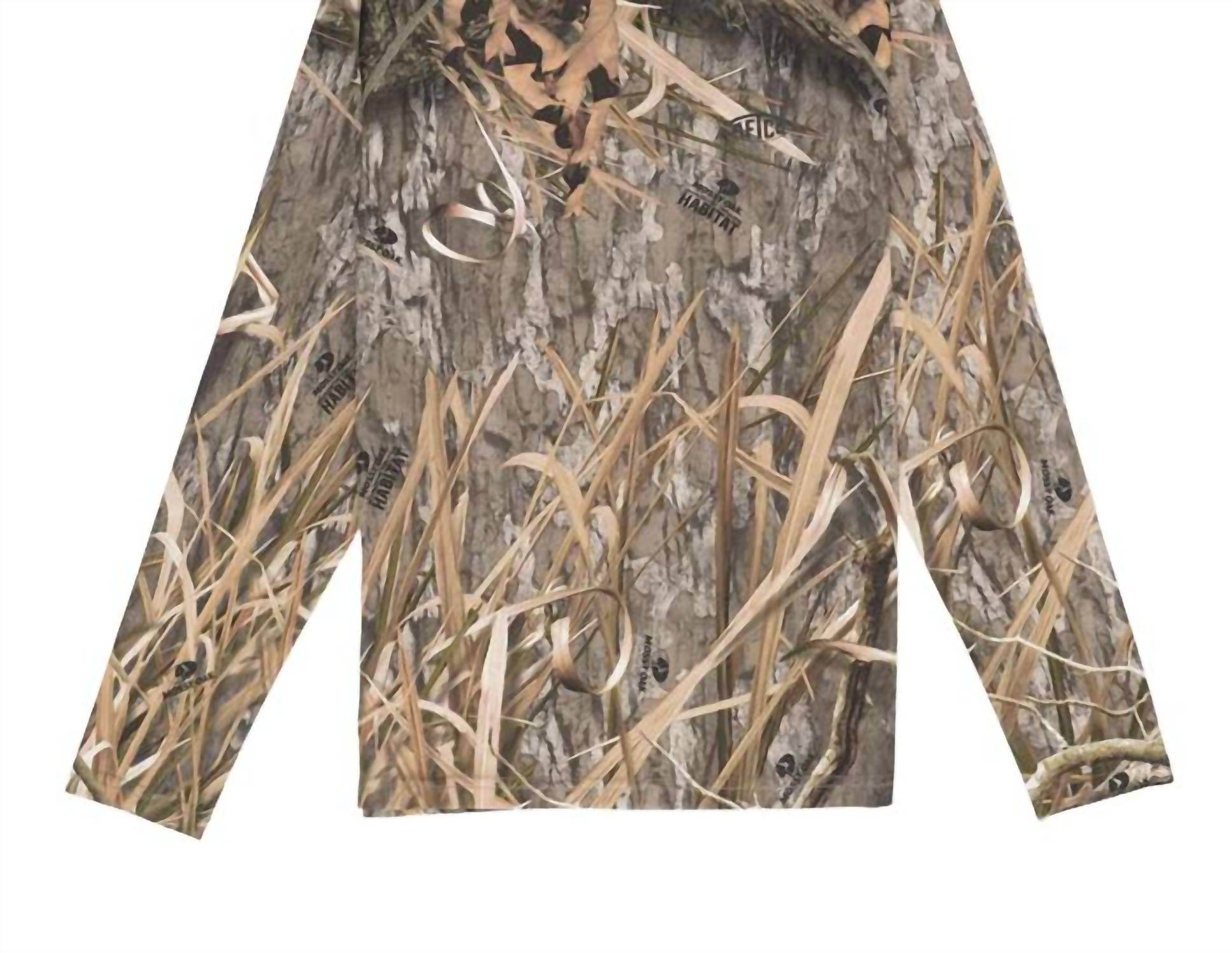 AFTCO - Youth Mossy Oak Long Sleeve Tee - Rack Hunt -