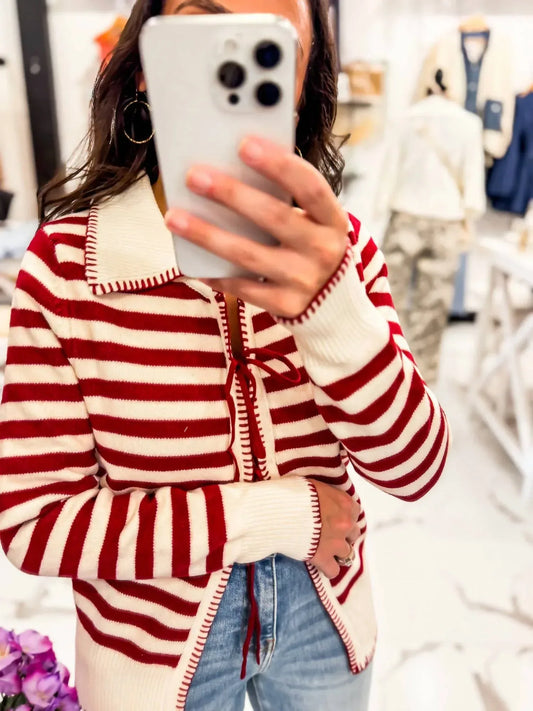 Sunday Edition - Women's Striped Cardigan - Rack Hunt