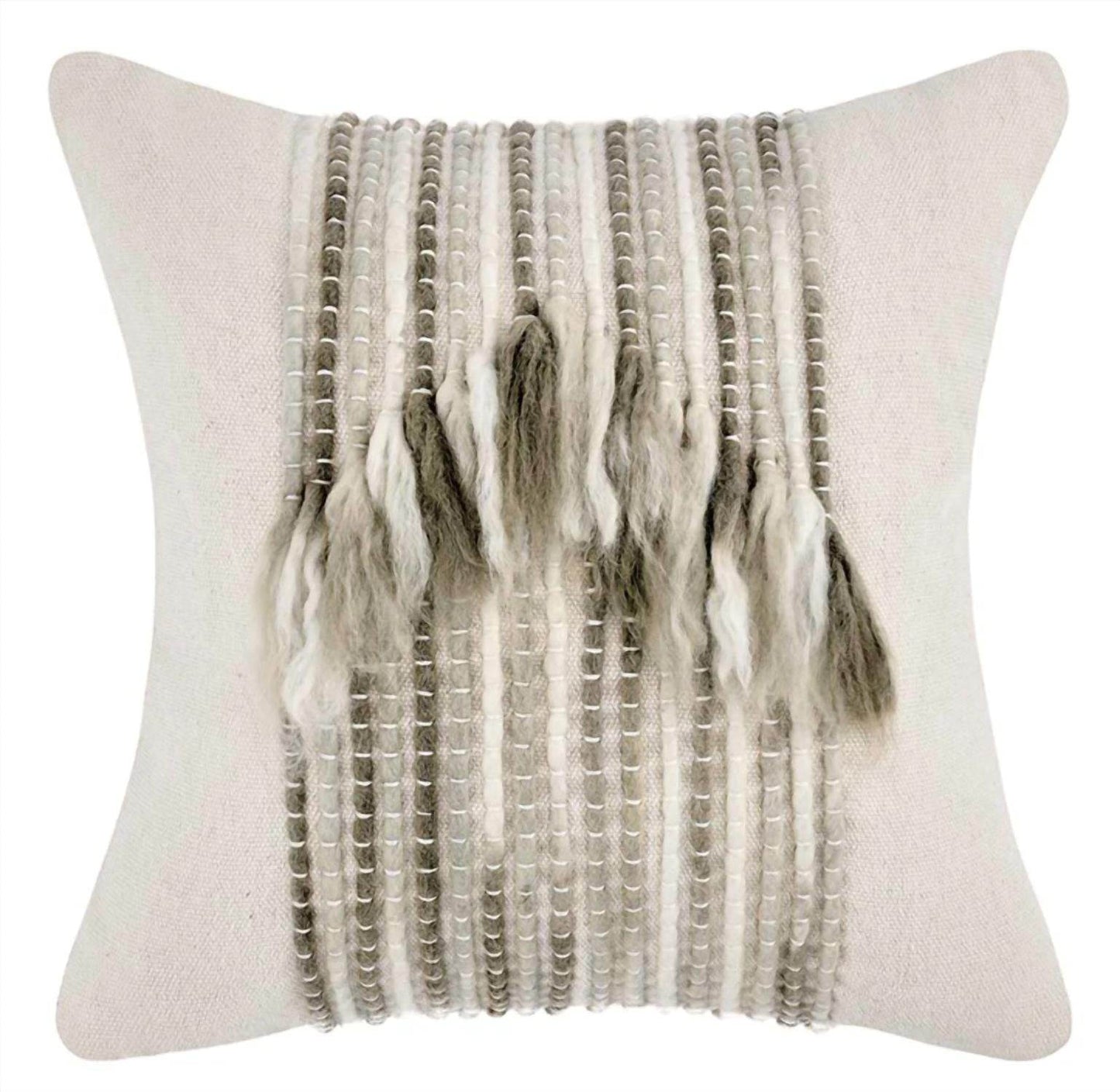 Classic Home - Linen Fabric Blend Throw Pillow - Rack Hunt -