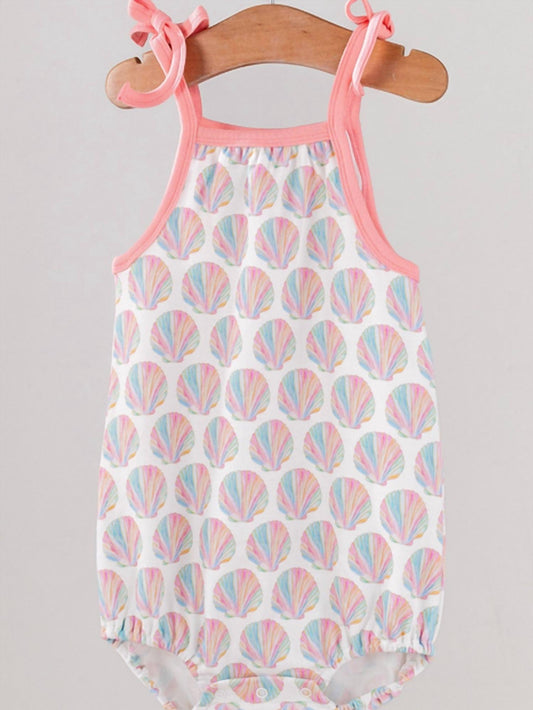 Kids' Organic Cotton Shoulder-tie Onesie