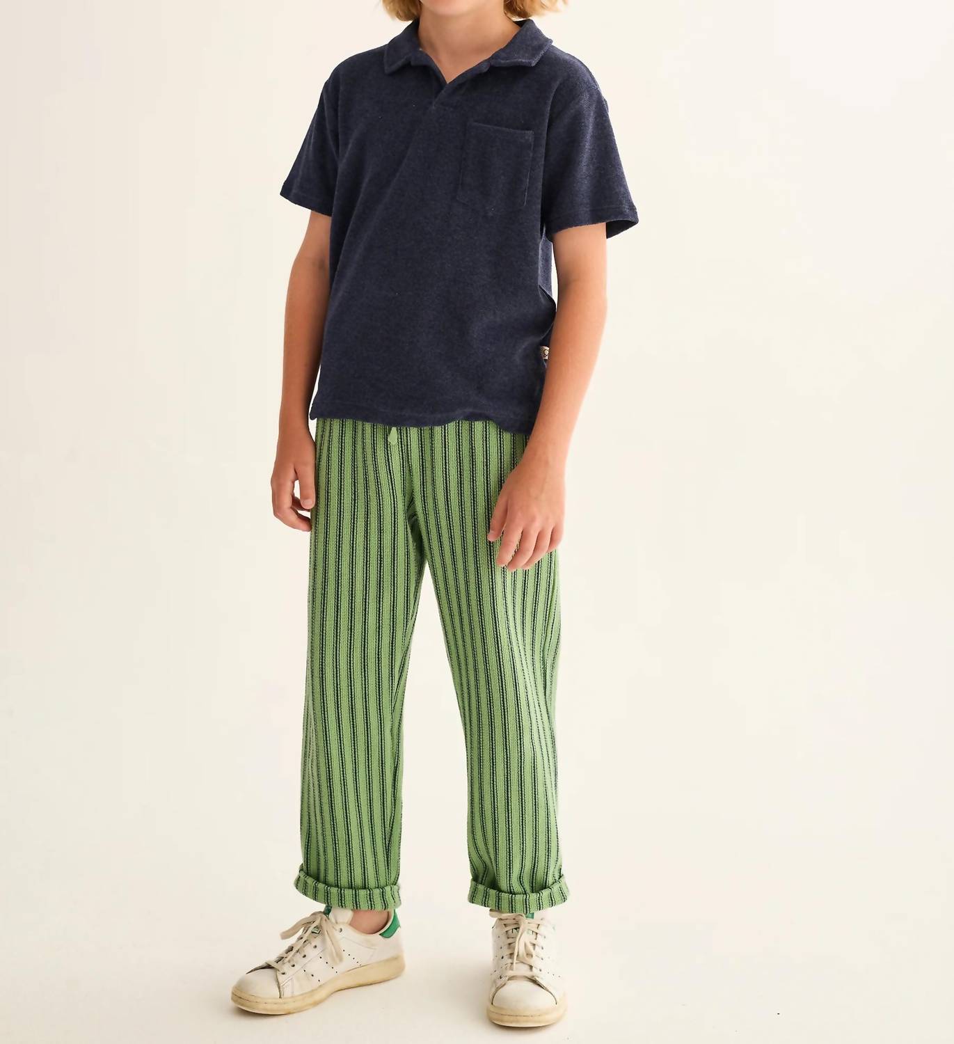 Kid's Mael Short Sleeve Terry Polo