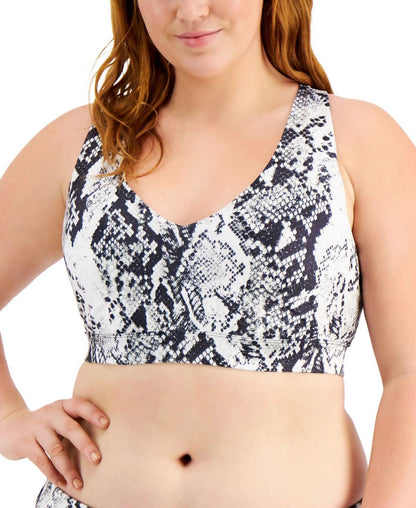 Print Match Set Low-impact Sports Bra