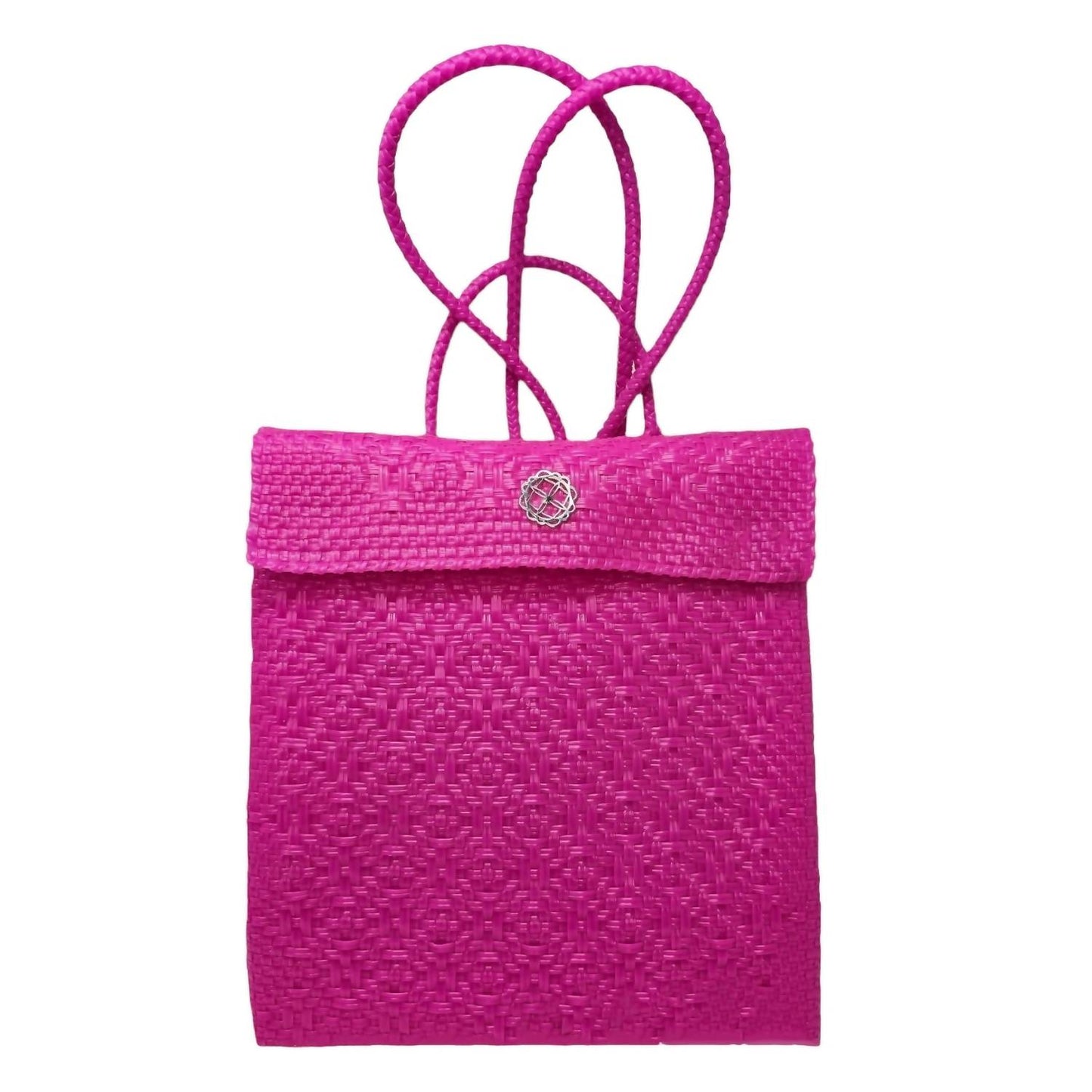 Women's Medium Recycled Woven Backpack