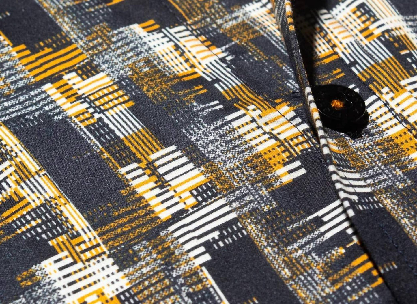 Golden Glitch Short Sleeve Shirt