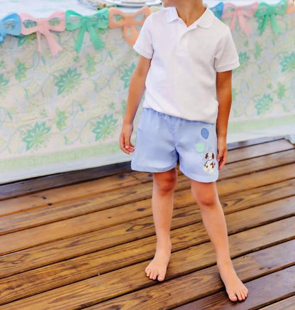 Shelton Embroidery Short
