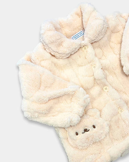 Kid's Two-piece Bear Cozy Plush Pant Set