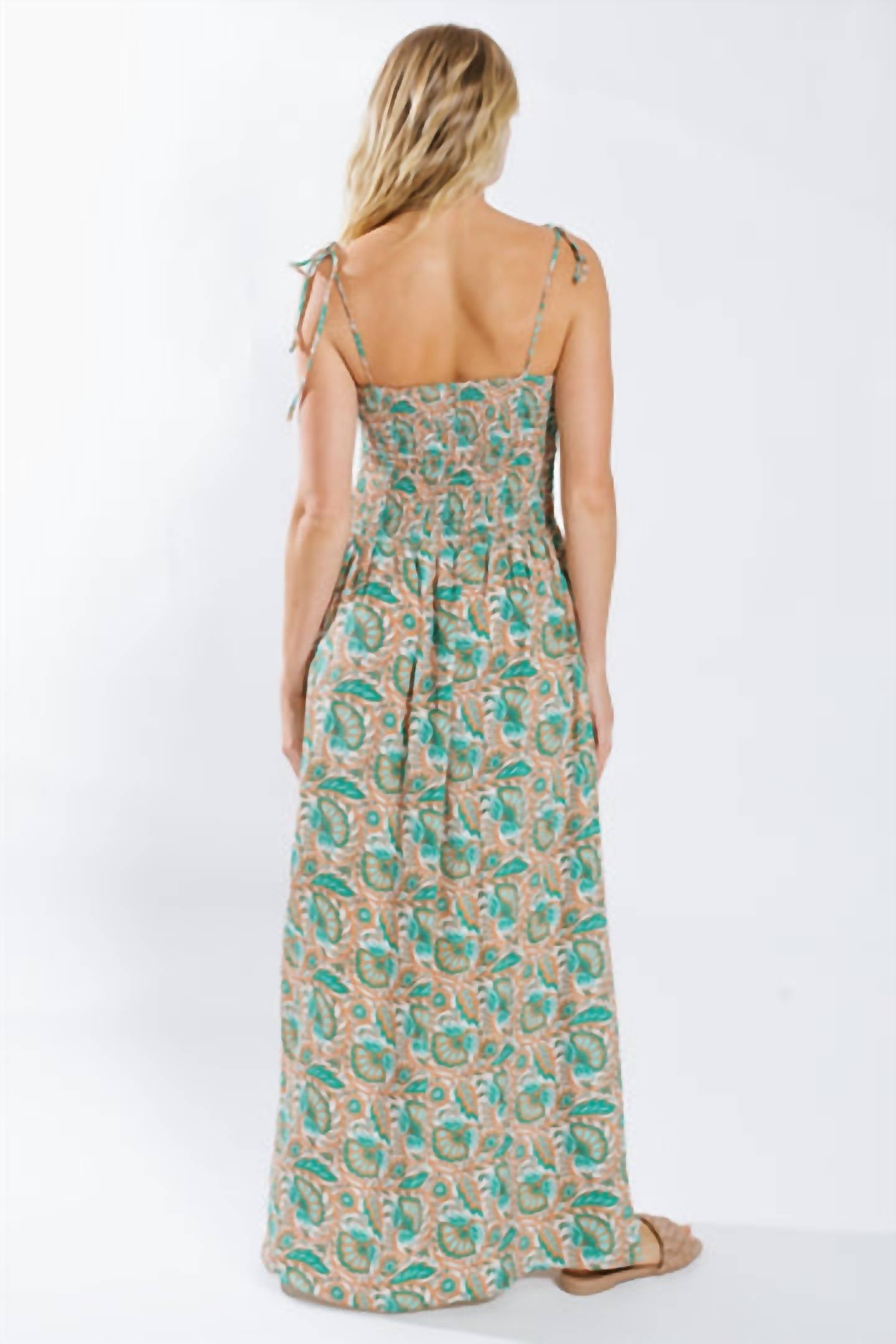 Ujala Smocked Maxi Dress