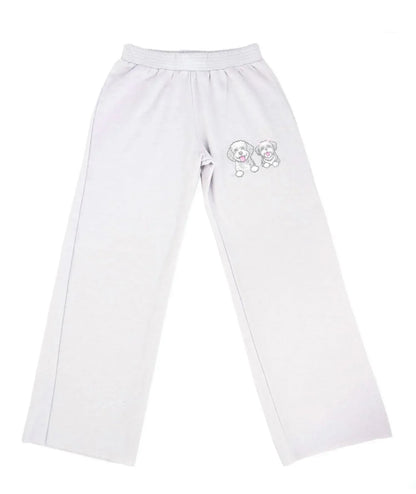 Firehouse - Girls Pup Party Wide Leg Sweatpants - Rack Hunt