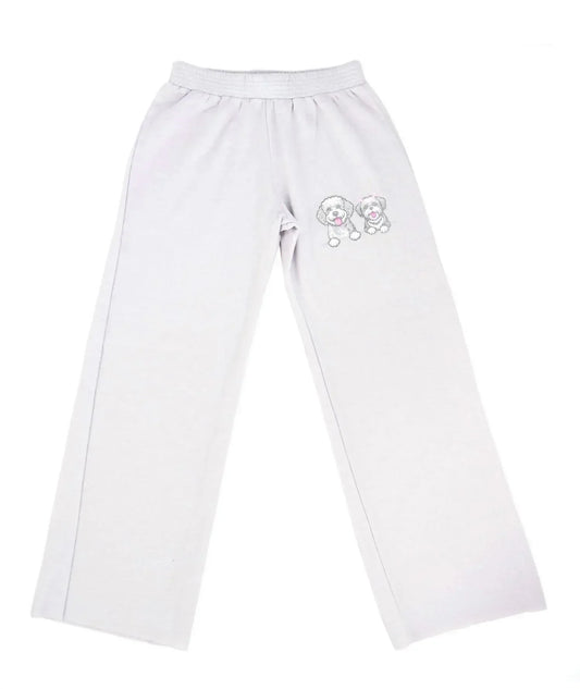 Firehouse - Girls Pup Party Wide Leg Sweatpants - Rack Hunt