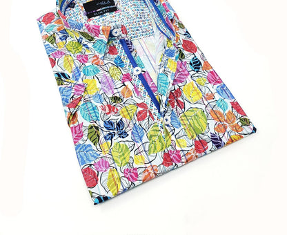 Summer Flowers Short Sleeve Shirt