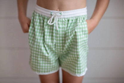 Gingham Sea Shorts