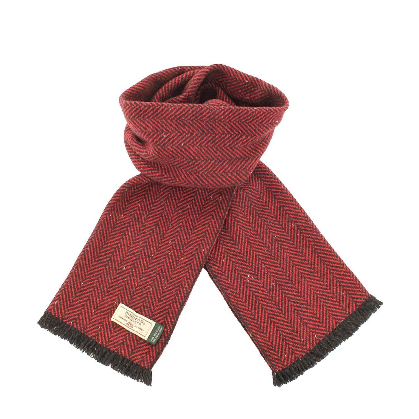Mucros Weavers - Men's Soft Donegal Irish Wool Scarf - Rack Hunt -