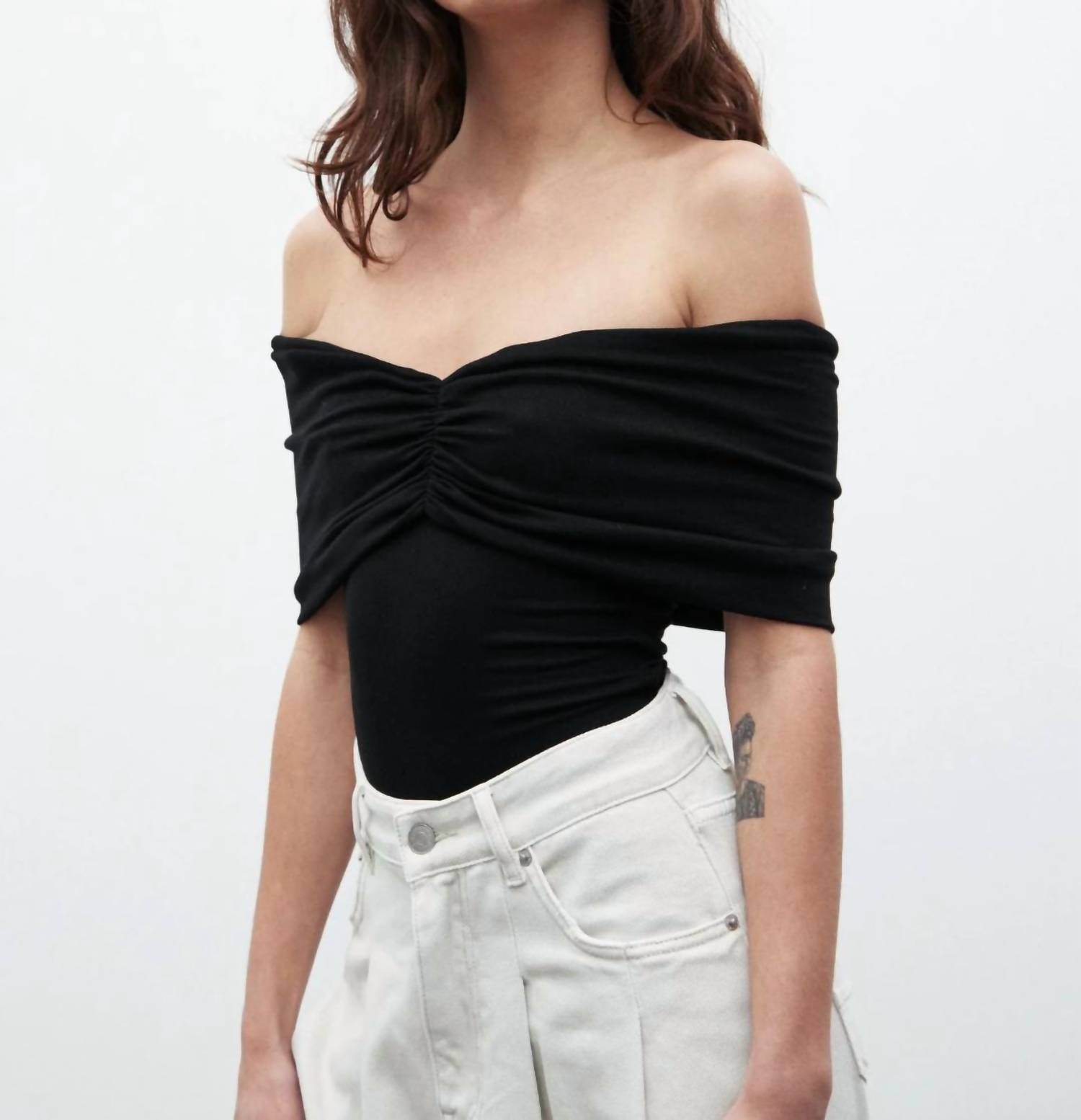 Bayse - Eisley Off-the-shoulder Bodysuit - Rack Hunt