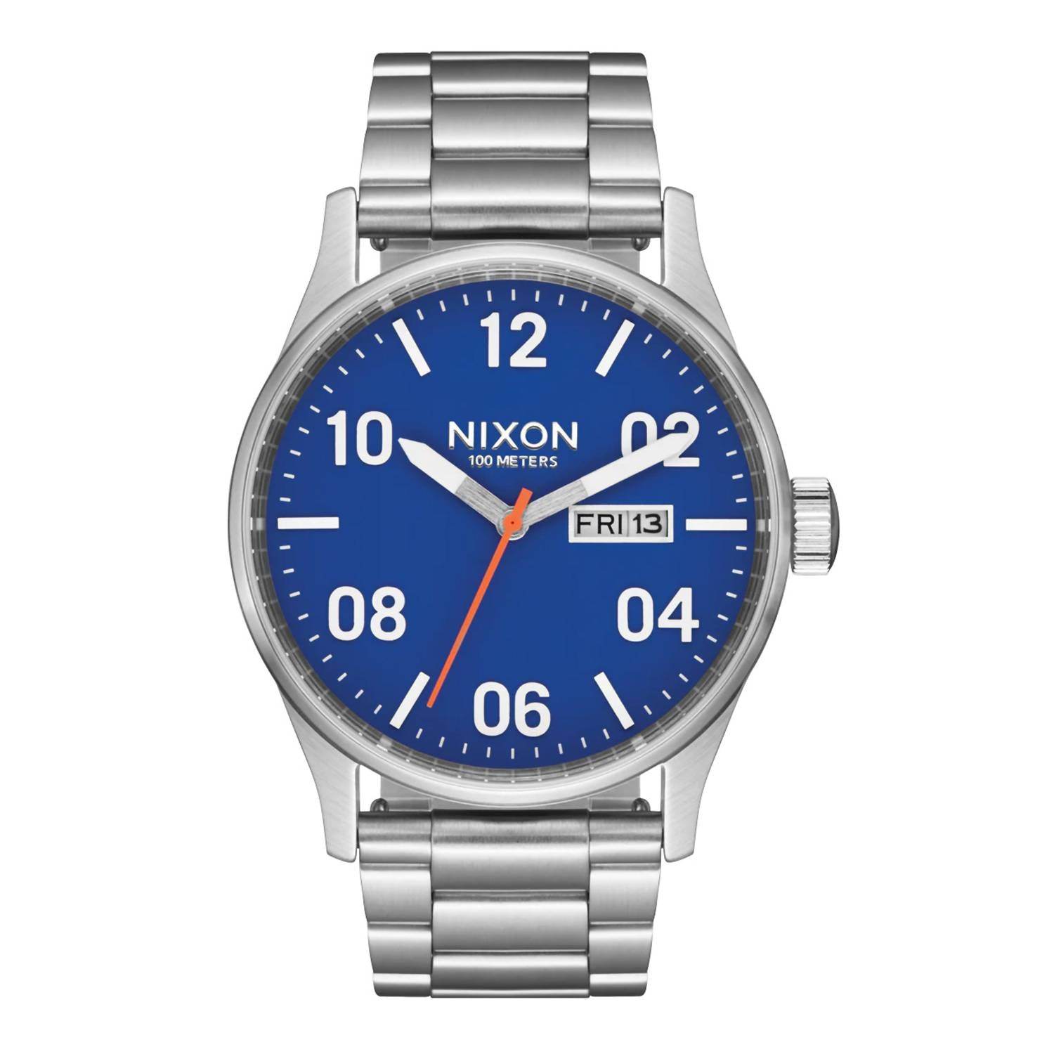 Nixon - Men's Sentry Stainless Steel Day/date Watch - Rack Hunt