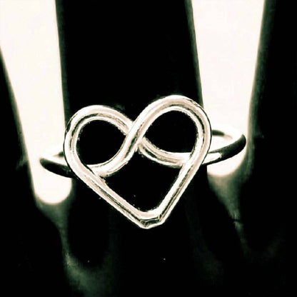 Women's Happy Heart Symbol Ring