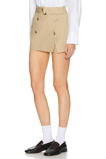 Mercer Trench Skirt