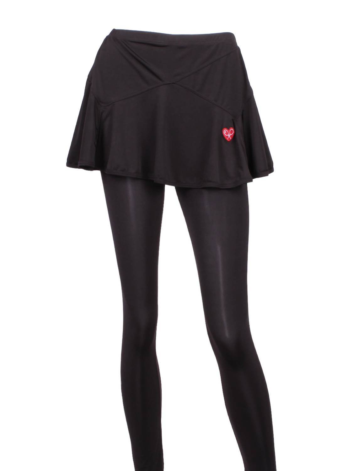 Love Love Tennis - Women's Triangle Skirt With Leggings - Rack Hunt -