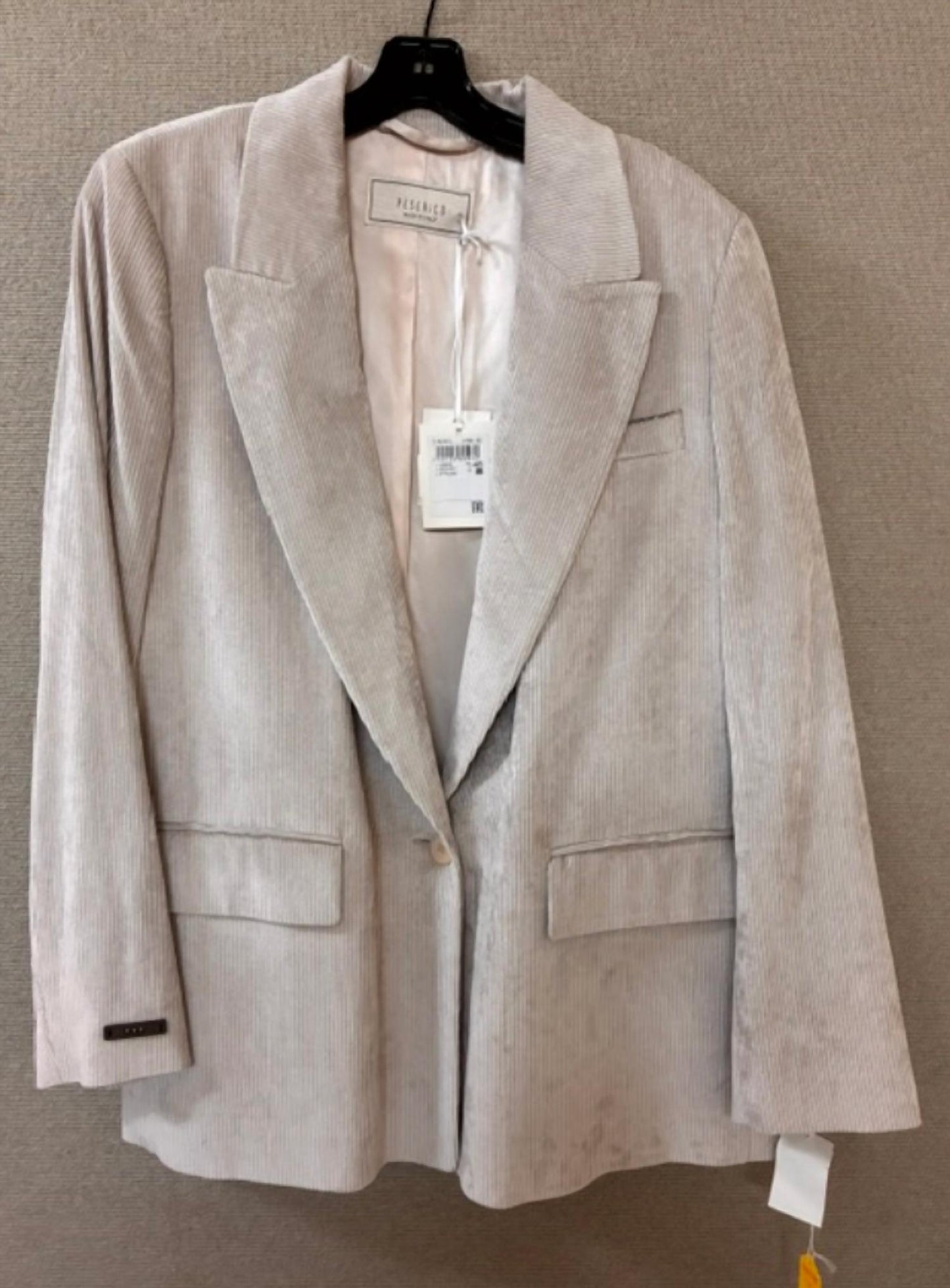 Women's Long Sleeve Courduroy Blazer