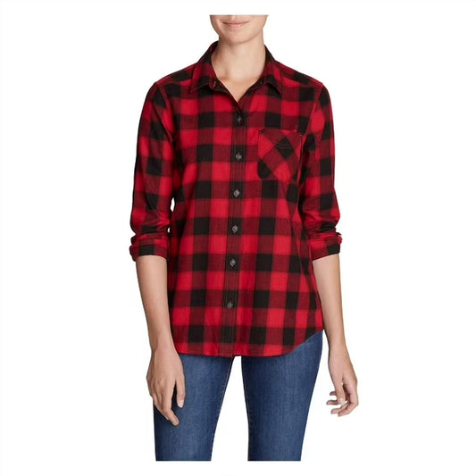 Forest Flannel Button Up Shirt