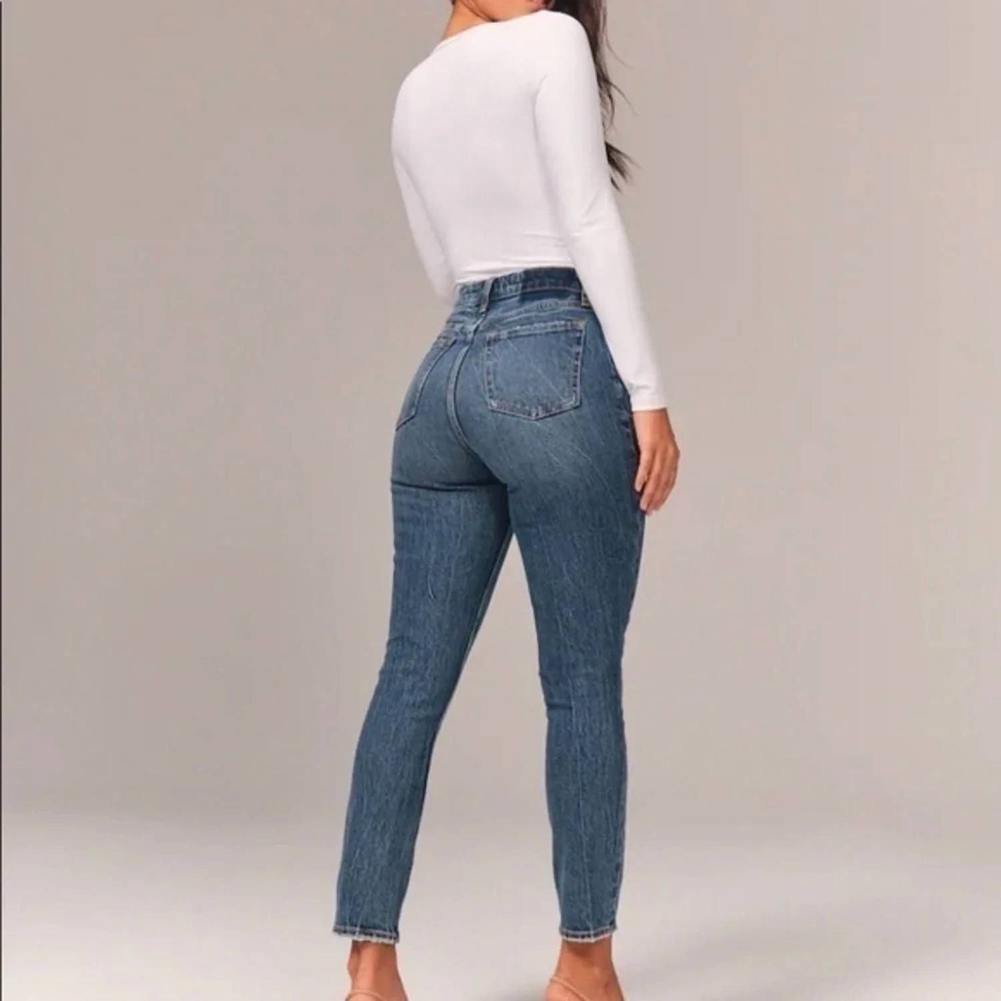 Women's Ankle Straight Jeans