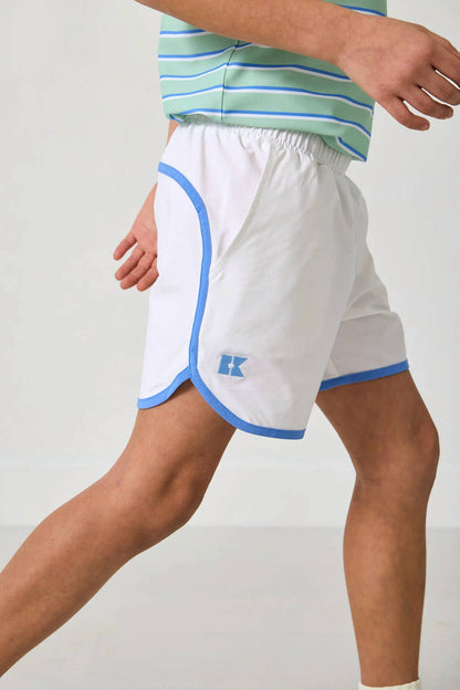 Kids' Retro Super Short With Piping