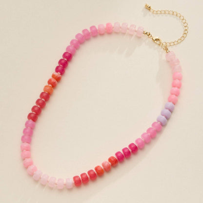 Women's Colorful Beaded Necklace