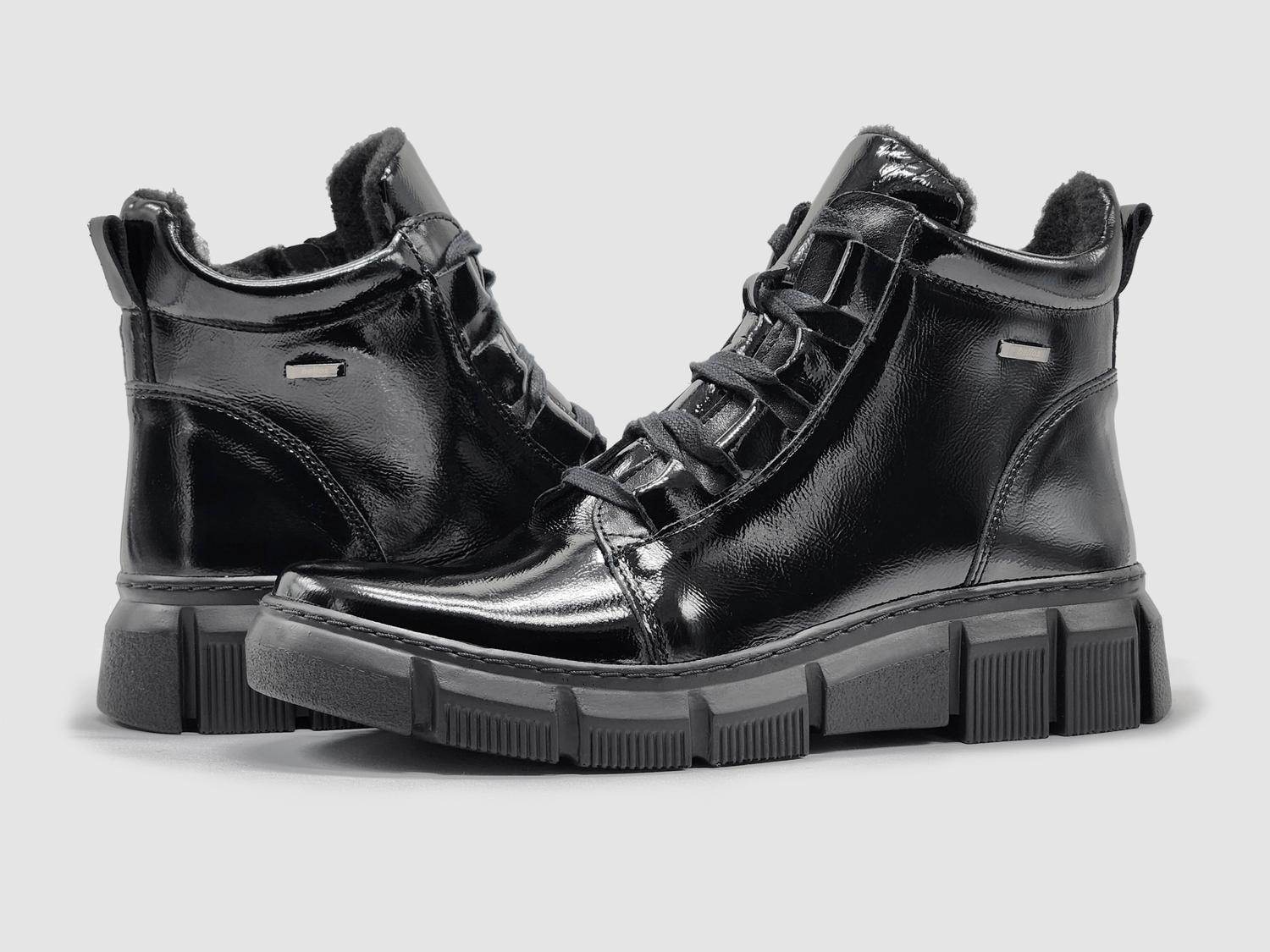 Helios - Women's Ino Fleece-lined Zip-up Leather Boots - Rack Hunt -