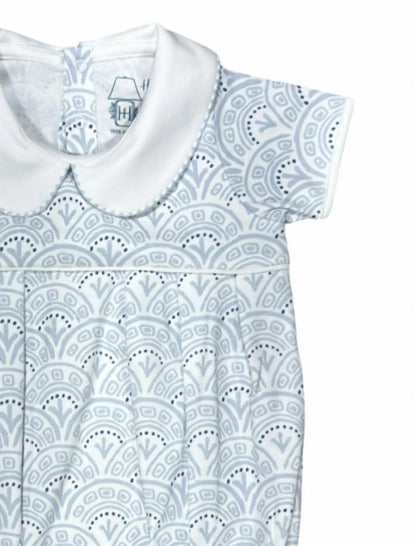 Boys Short Sleeve Pleated Bubble