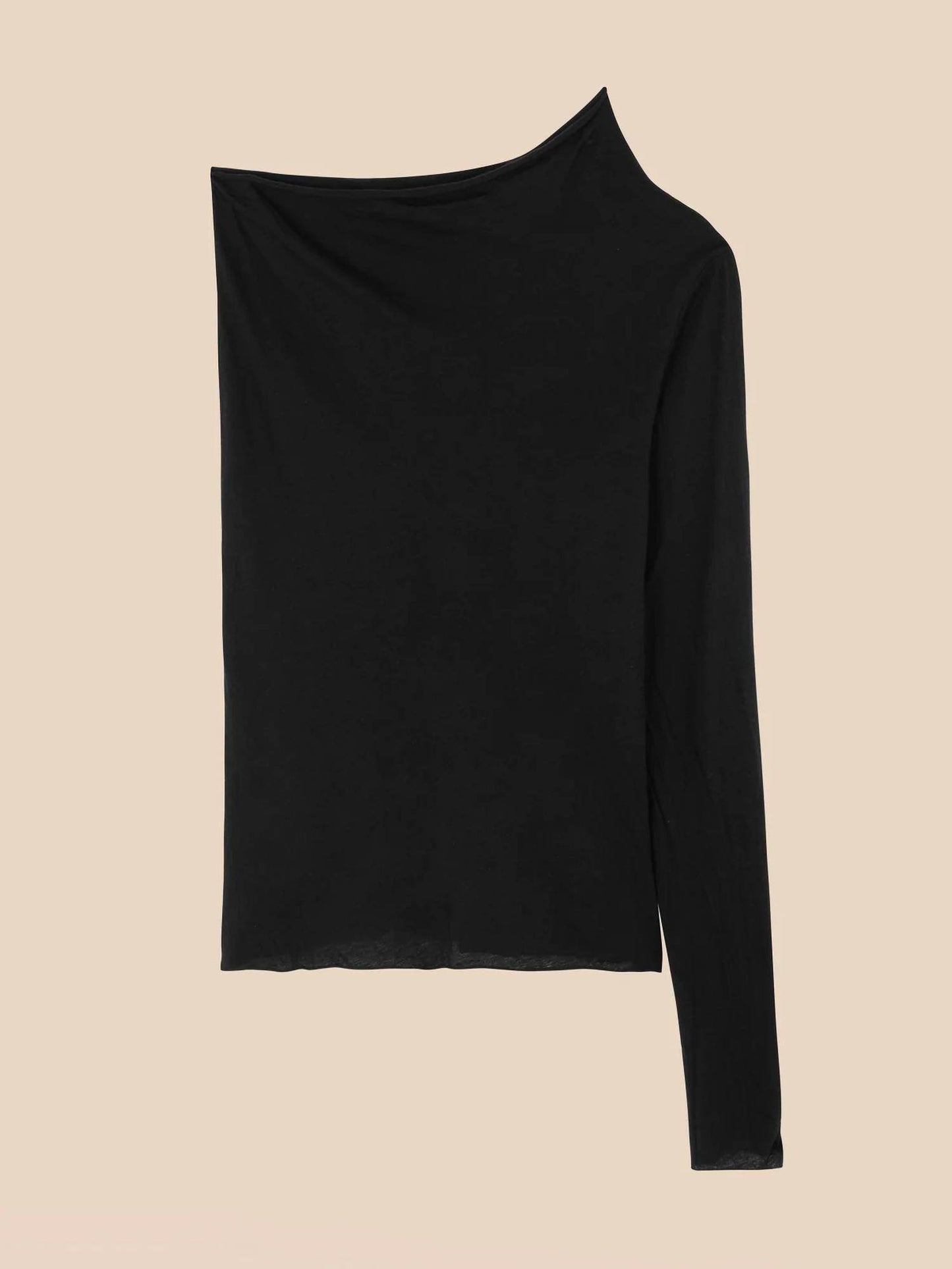 All Three - Florence One Sleeve Top In Tissue Cotton - Rack Hunt -